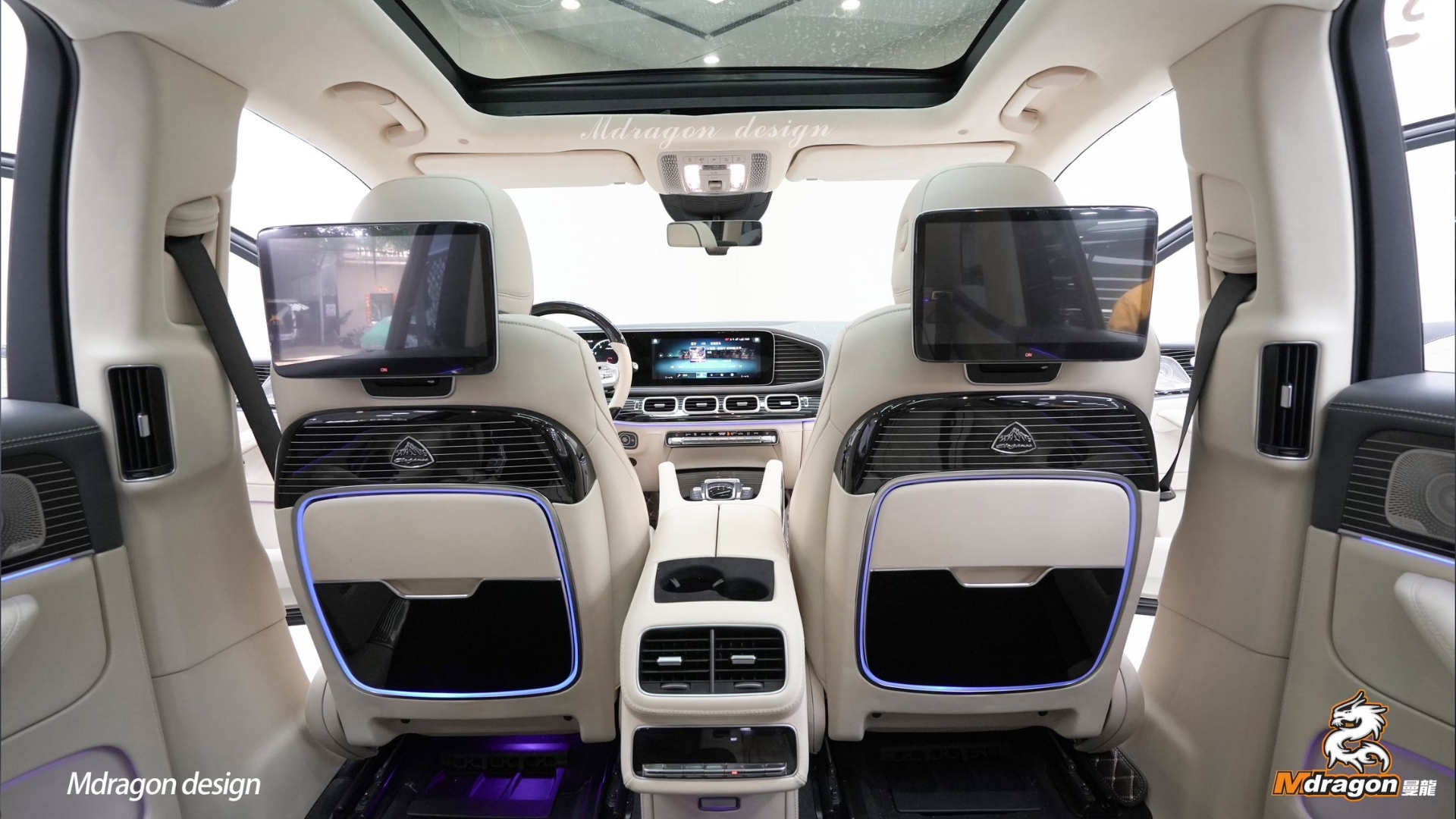 No.679-GLS 2015-2023 Benz GLS White Interior