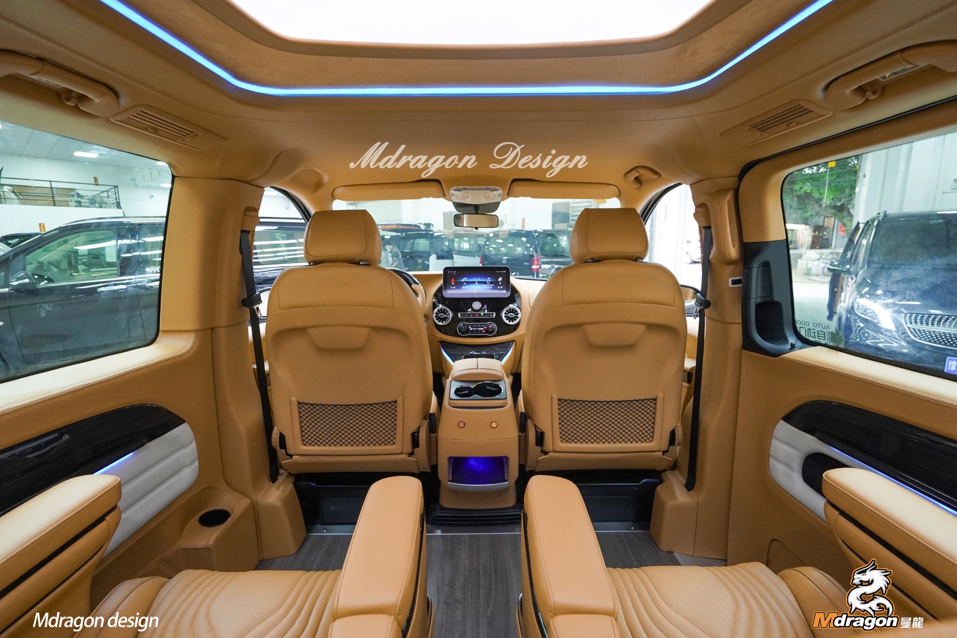 No.591 2015-2023 Benz Vito Brown Interior