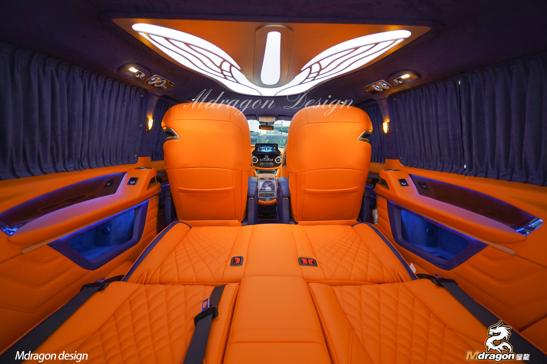 No.609 2015-2023 Benz Vito Yellow/Blue Interior
