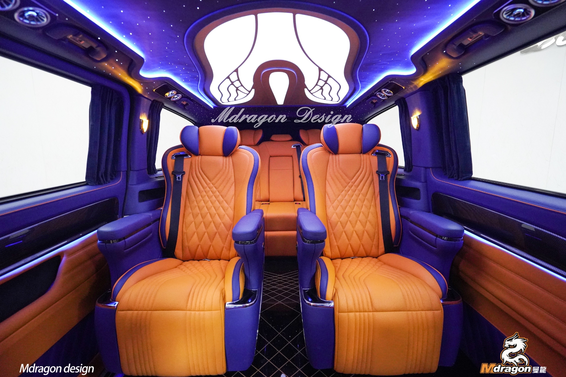 No.611 2015-2023 Benz Vito Yellow/Blue Interior