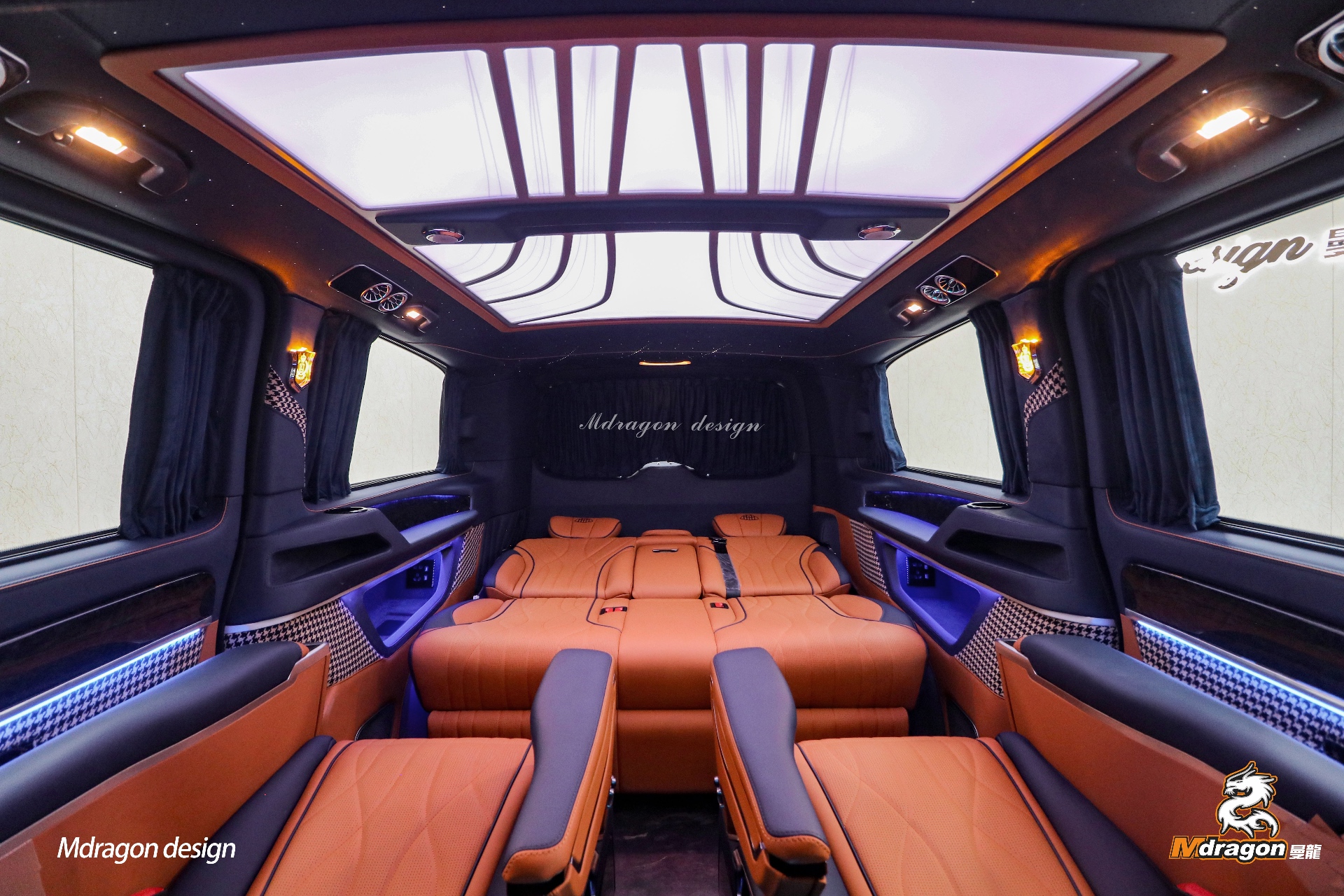 No.863 2015-2023 Benz Vito Blue/Brown Interior