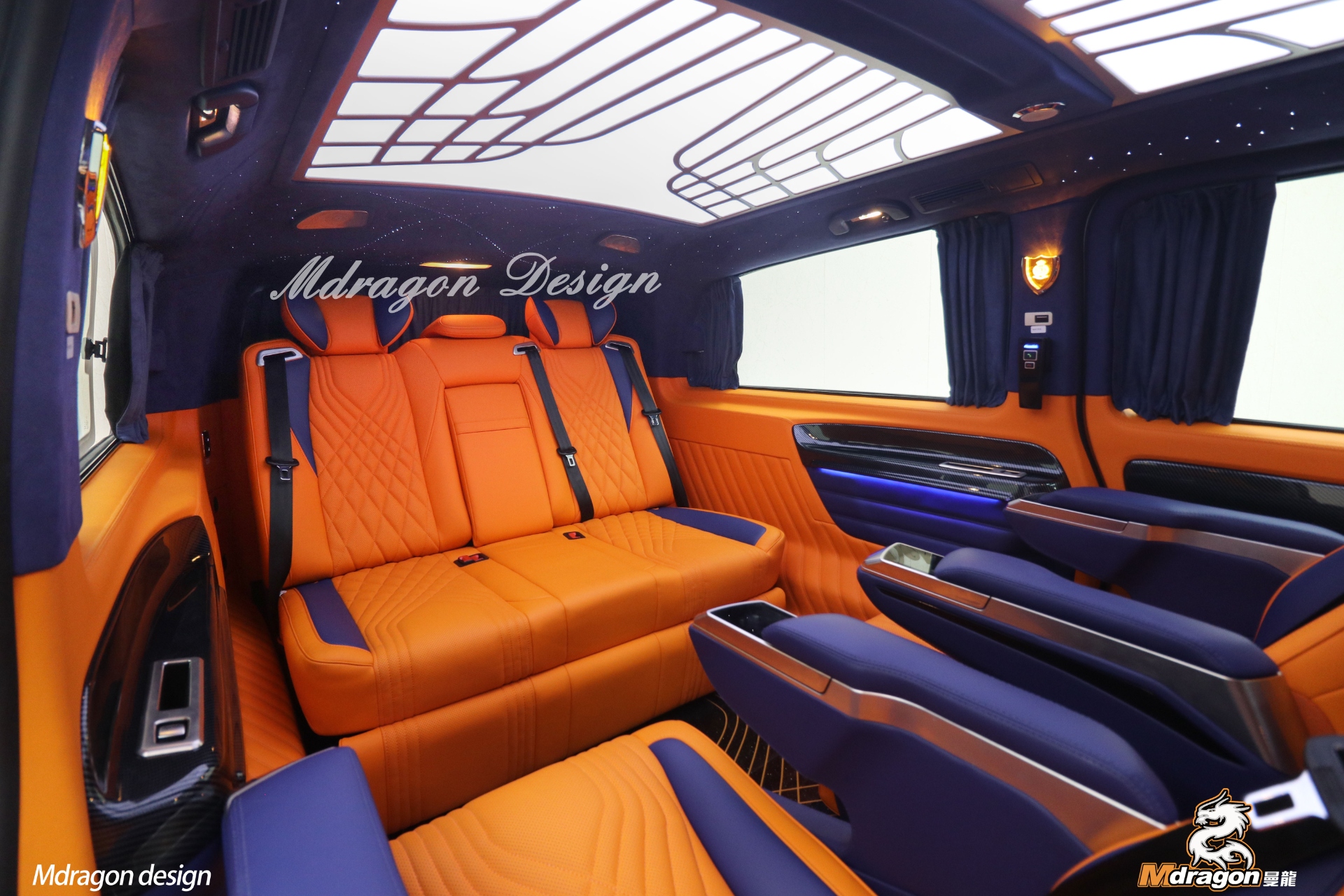 No.572 2015-2023 Benz Vito Bentley Yellow/Bule Interior