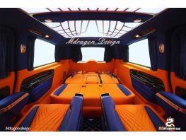 No.532 2015-2018 Benz V class Interior seats modification double doors