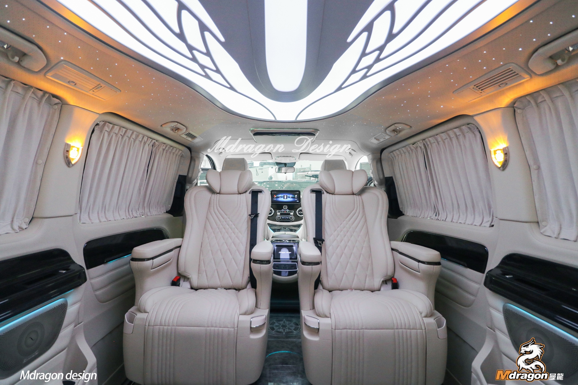 No.553 2015-2023 Benz Vito White Interior Double Doors White Color