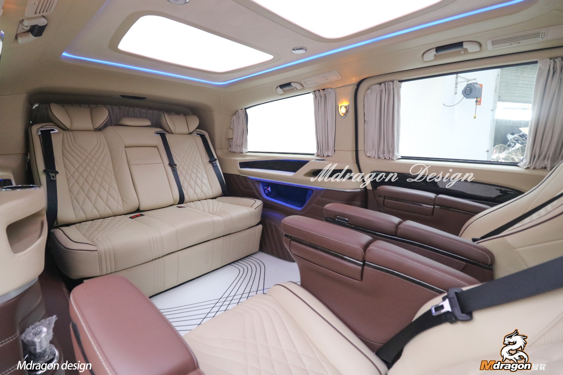 510 Benz Vito Interior Seats modification Single door
