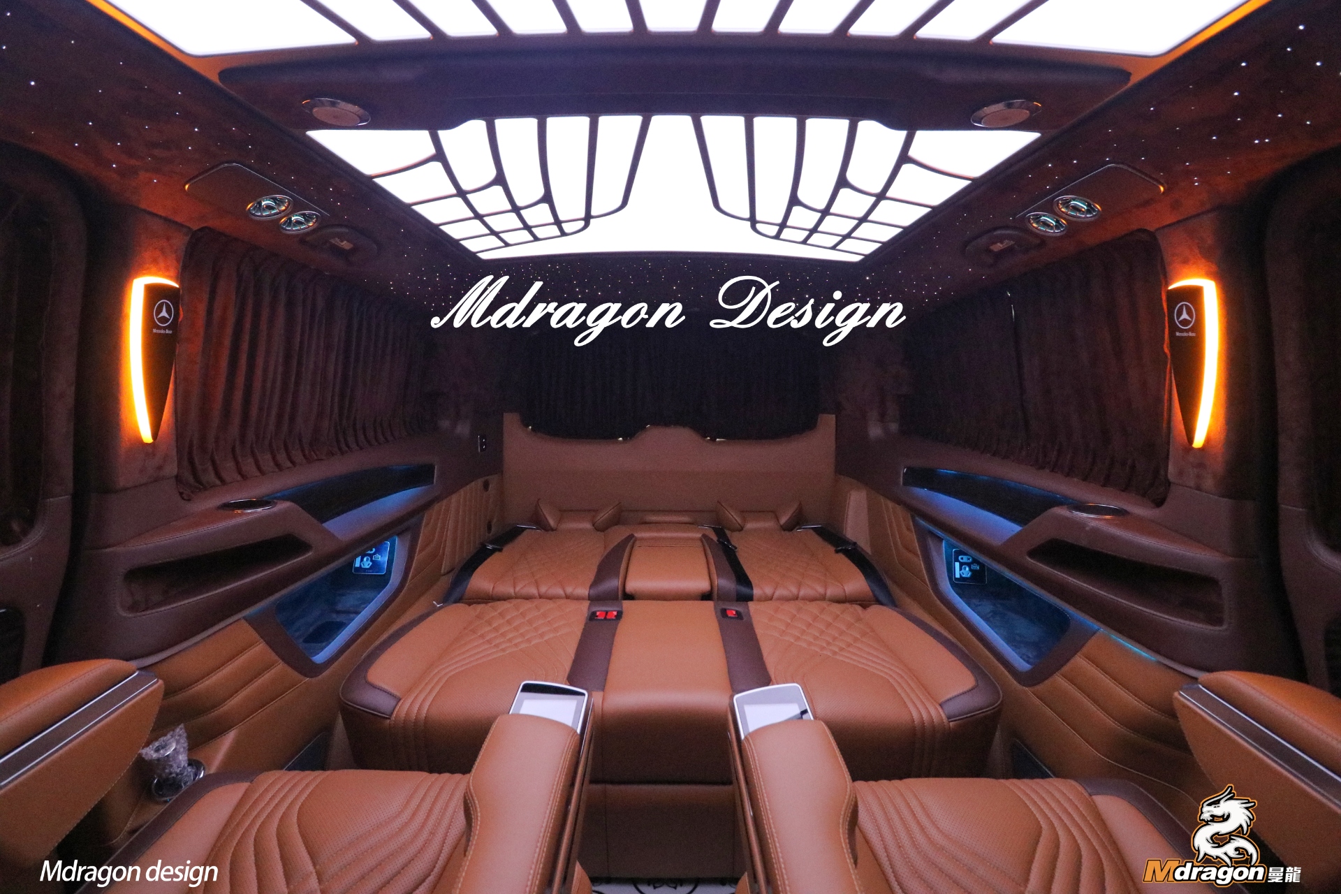 No.501 2015-2018 Benz V class Interior seats modification double doors