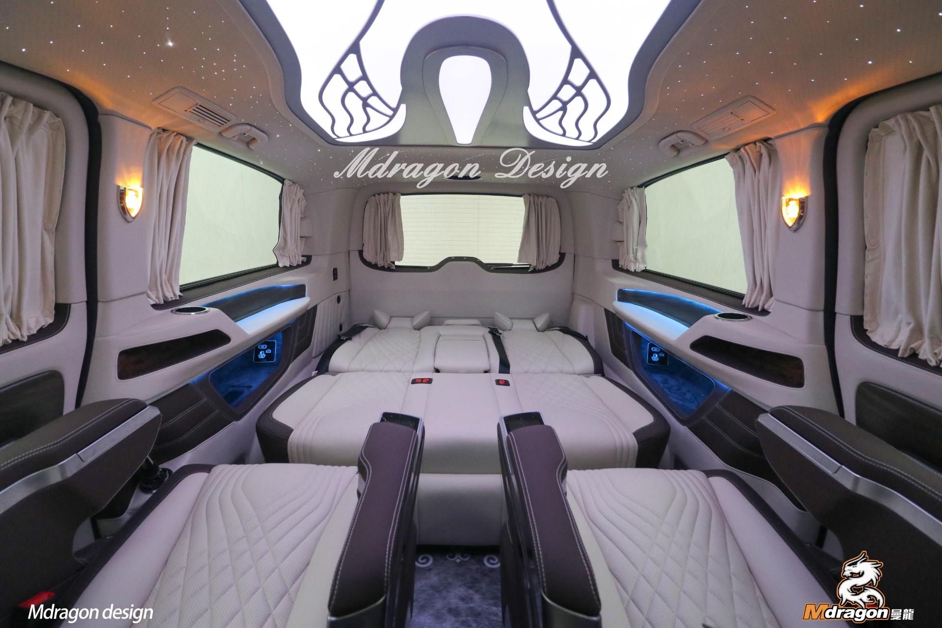 No.530 2015-2018 Benz V class Interior seats modification double doors