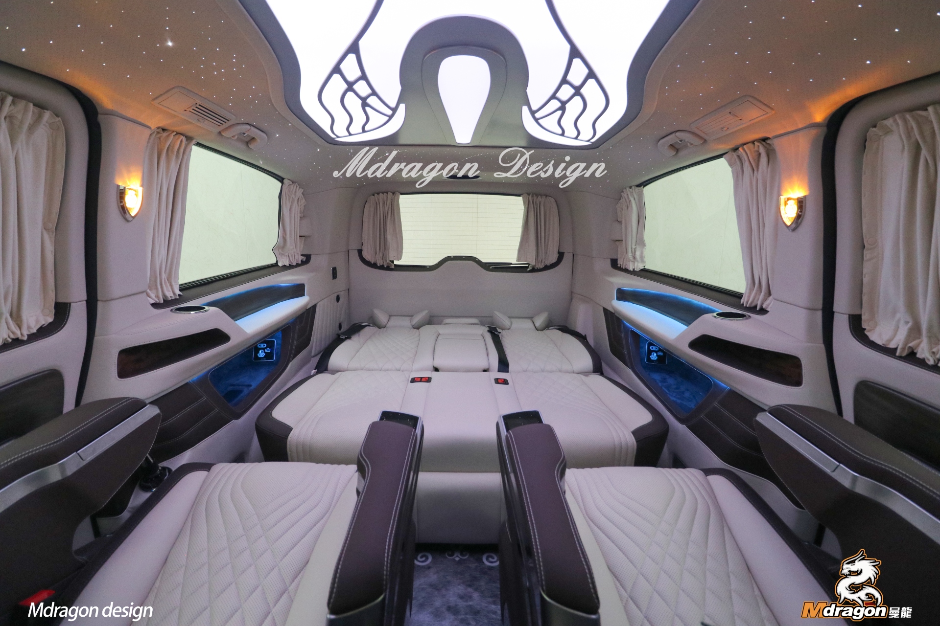 No.530 2015-2018 Benz Vito Interior seats modification double doors