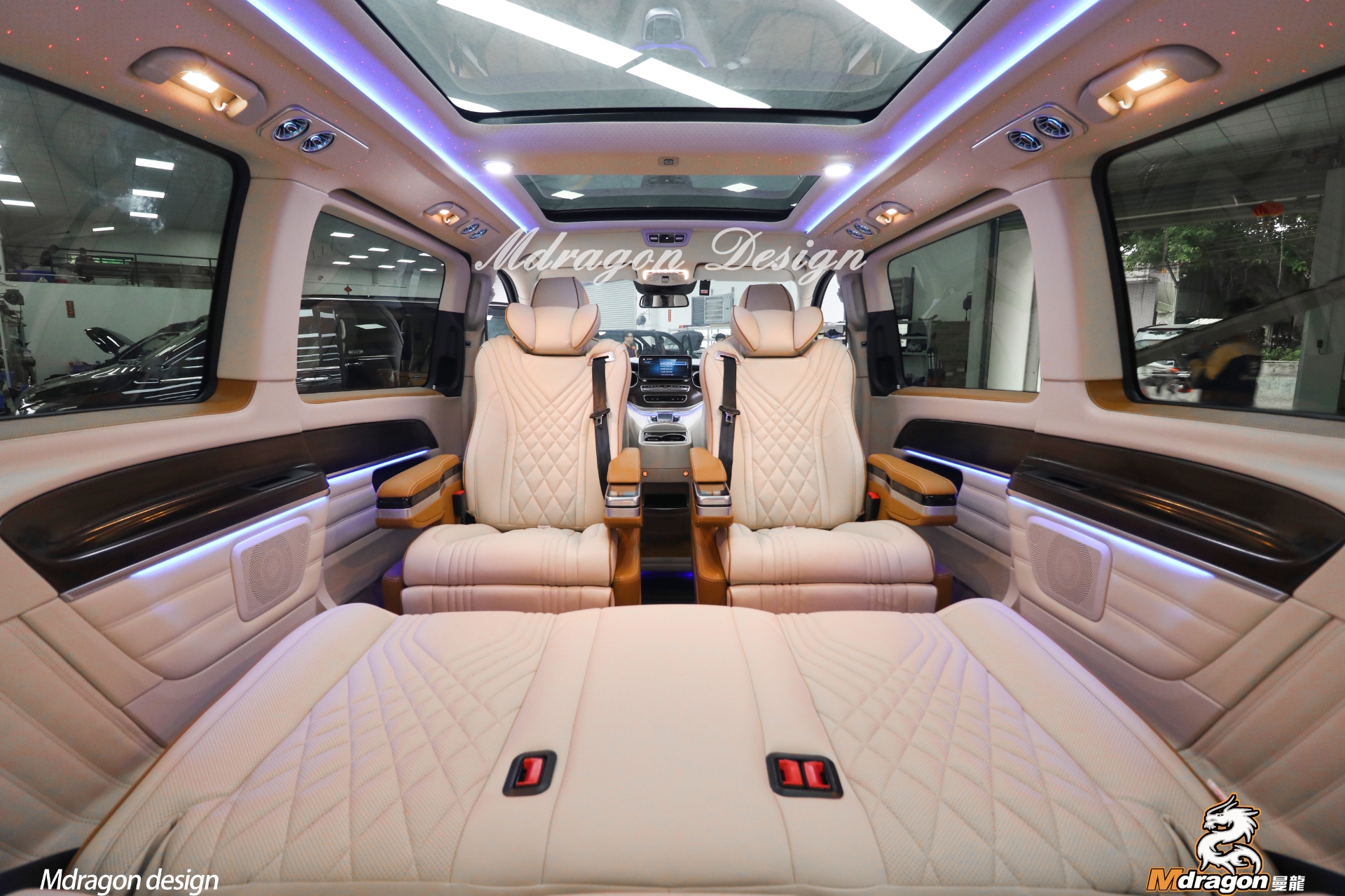 No.535 2015-2018 Benz V class V260 Interior seats modification