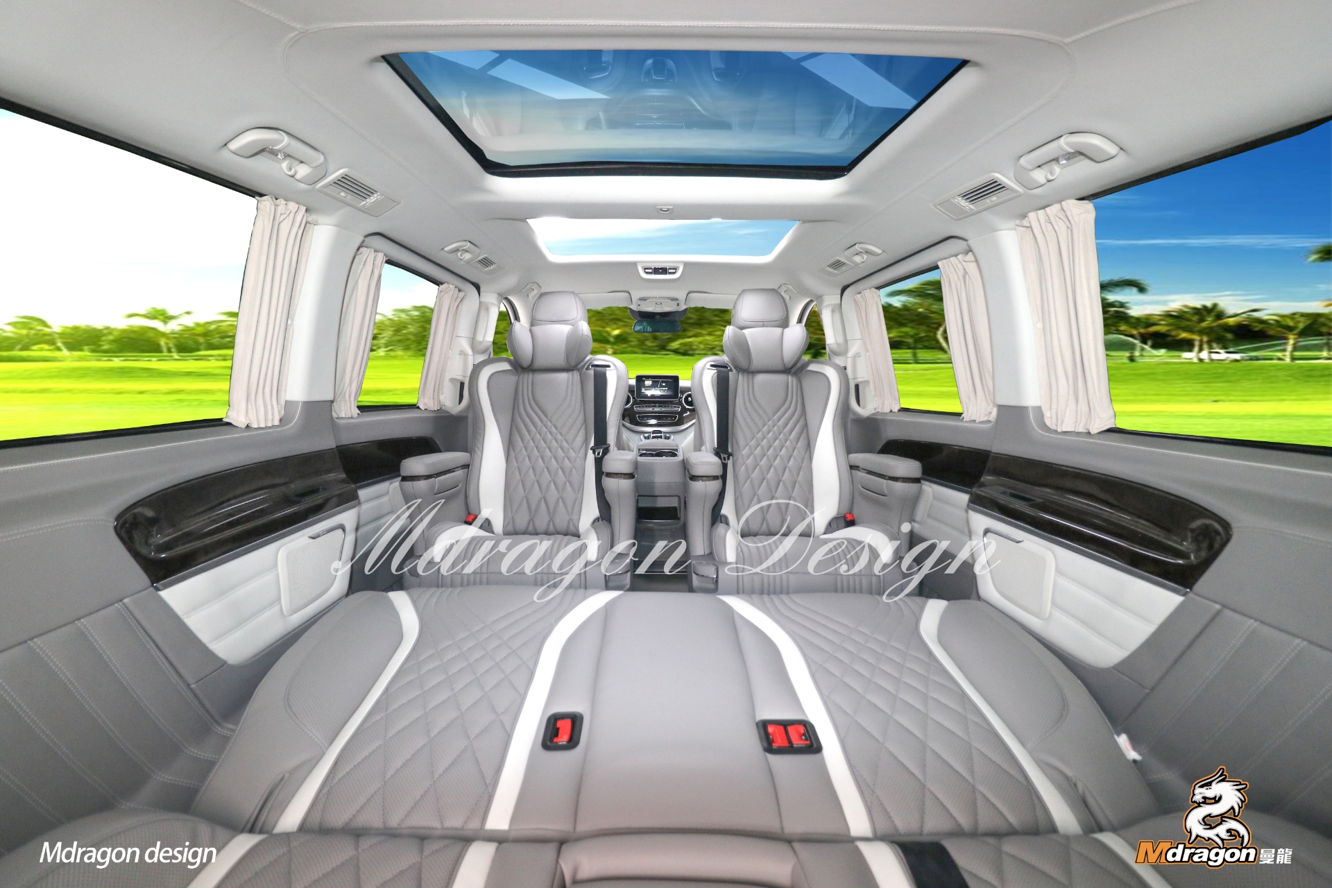 No.299 2015-2018 Benz V class V260 Interior seats modification