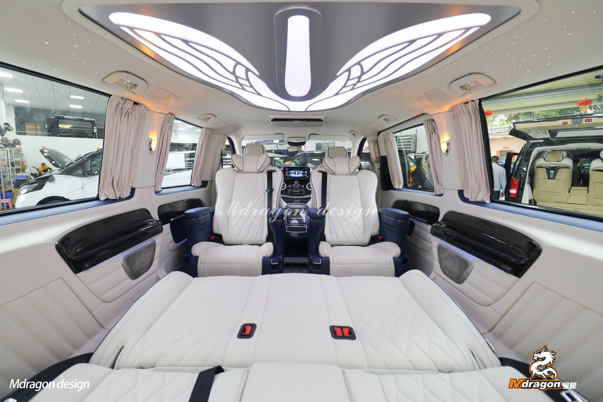 No.552 2015-2023 Benz Vito White Interior