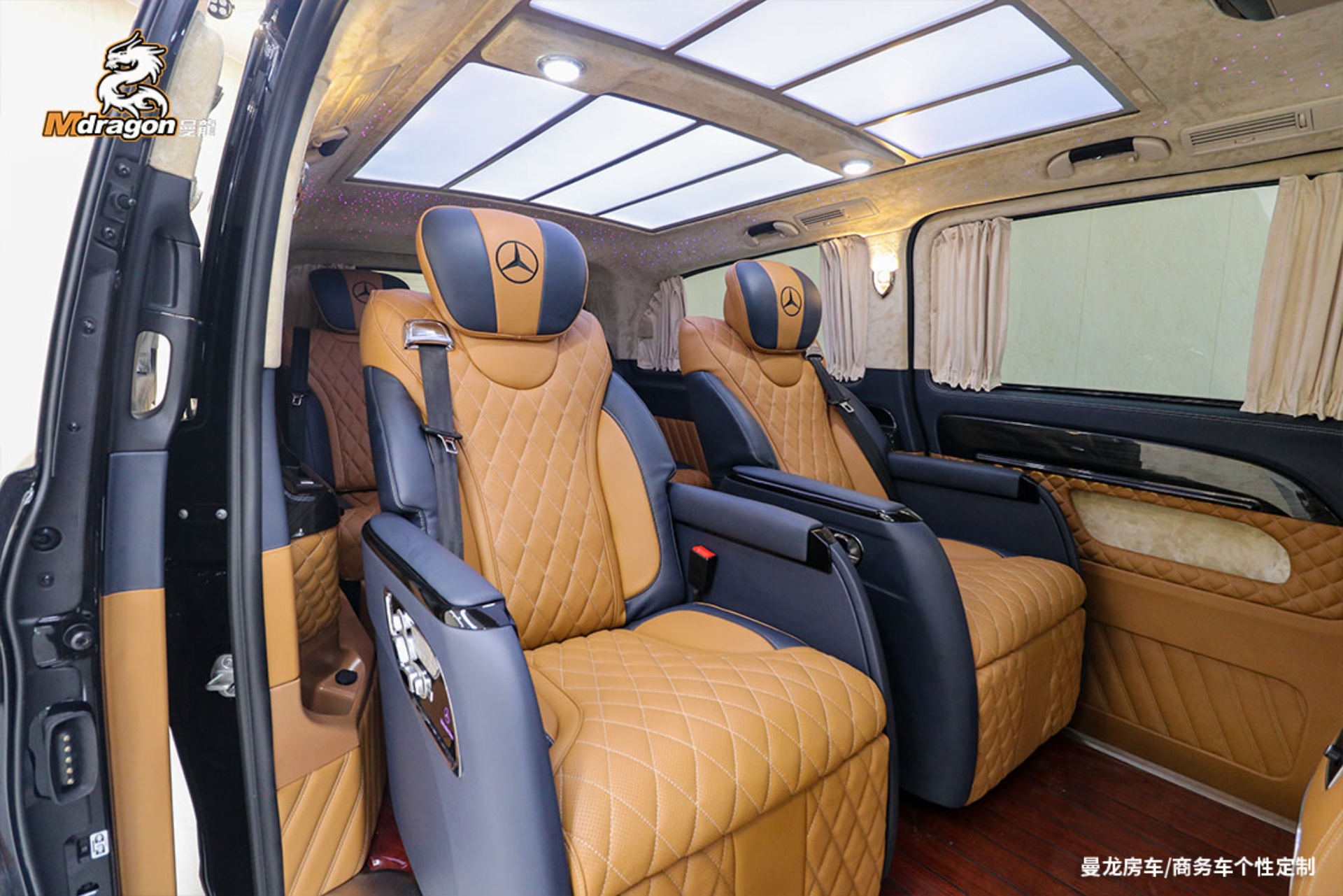 No.126 2015-2023 Benz Vito Brown Interior