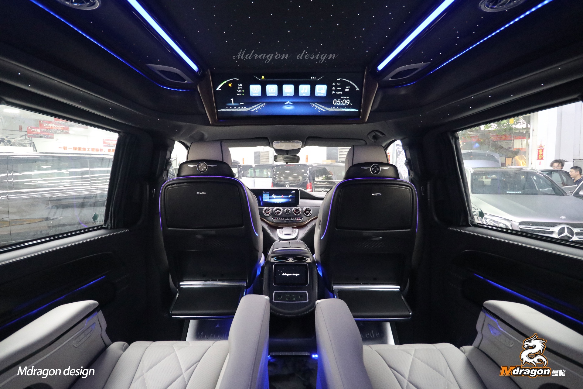 No.768 2015-2023 Benz Vito Grey Interior