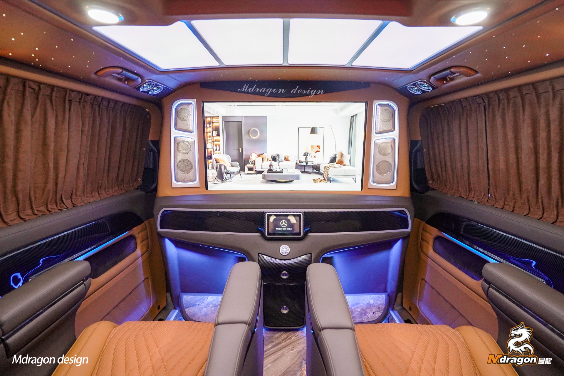 No.627 2015-2023 Benz Vito Brown Interior