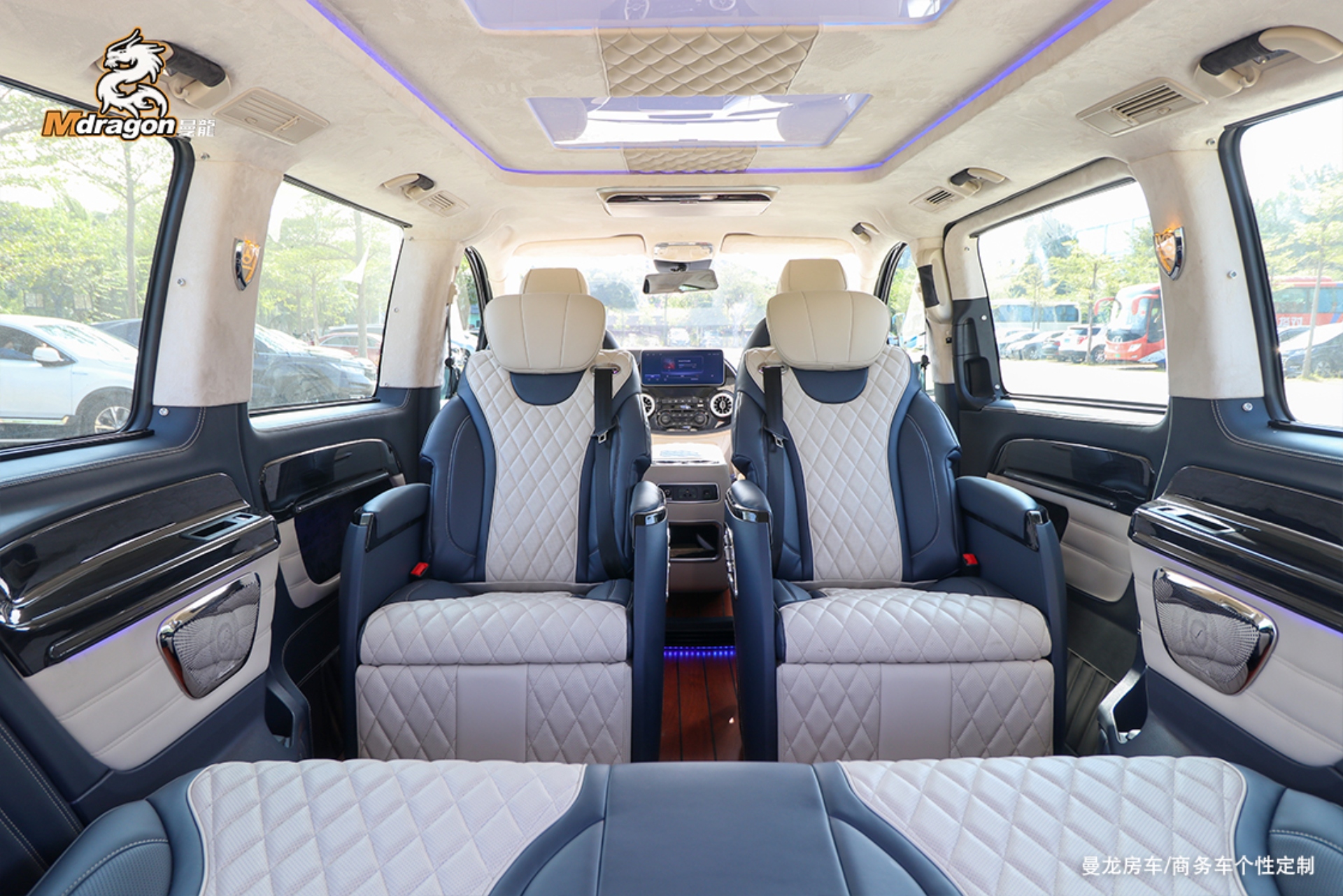 No.191 2015-2023 Benz Vito Grey/Blue Interior