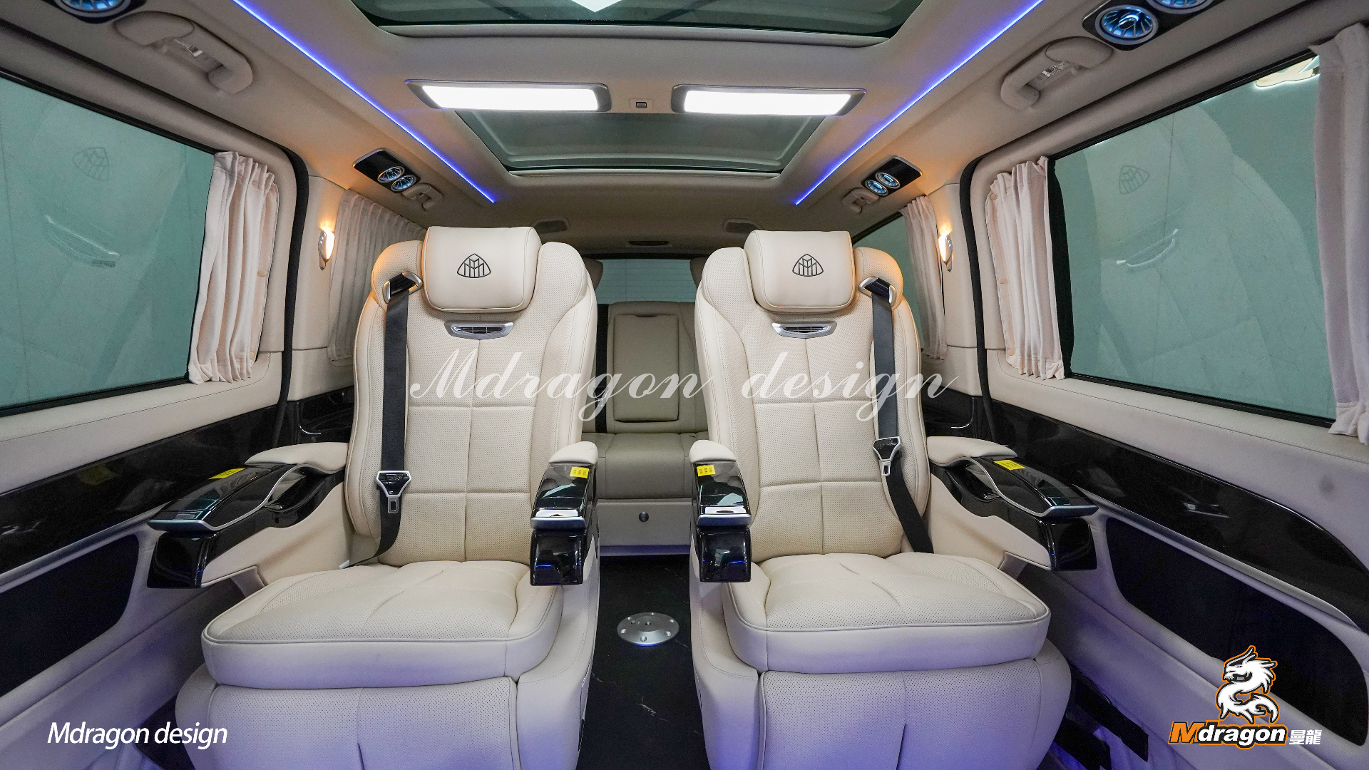 No.915 2015-2023 Benz V Class V260L Grey Interior