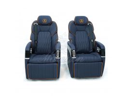 No.937 2015-2023 Benz Vito Grey/Brown Interior Seats