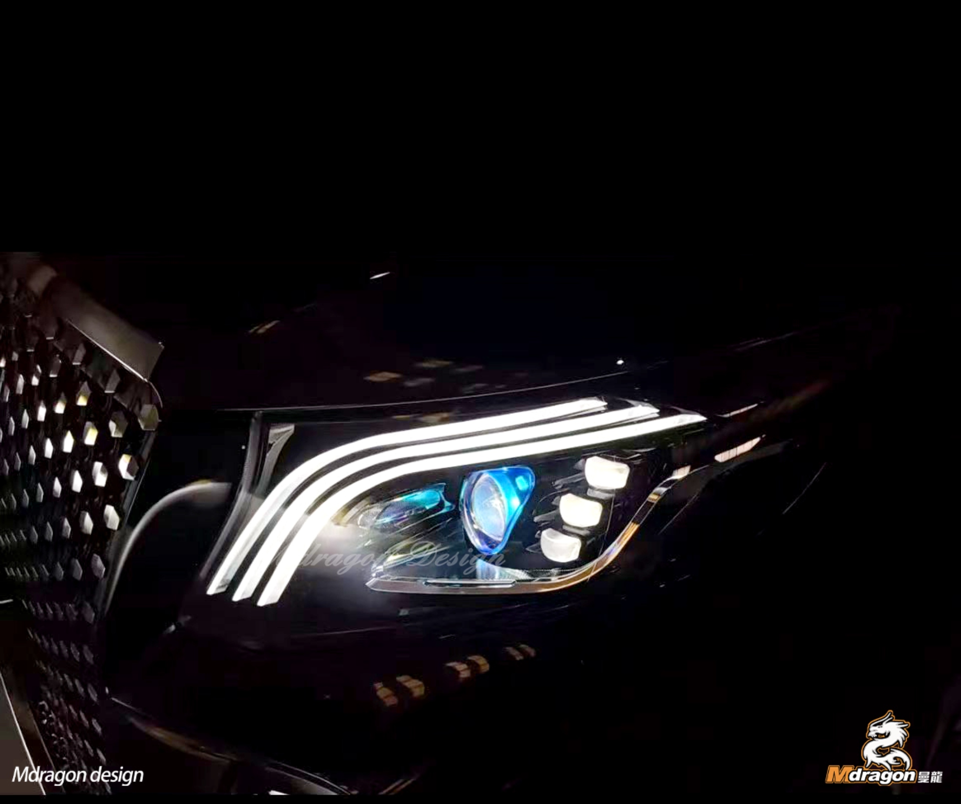 Mdragon V class Luxury Head Lights A