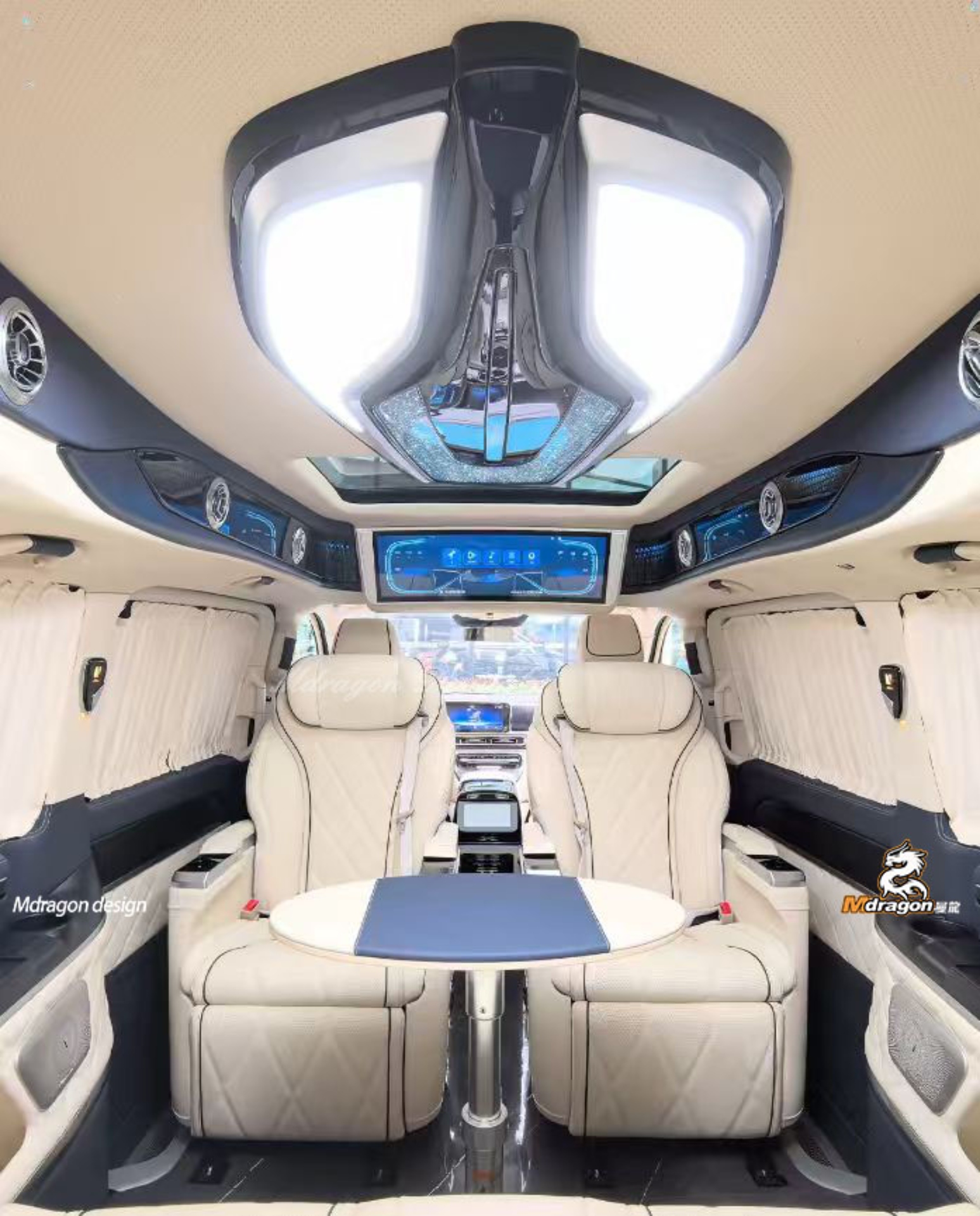 Mdragon V Class Luxury Customized Raised Roof Parts 2($3000)