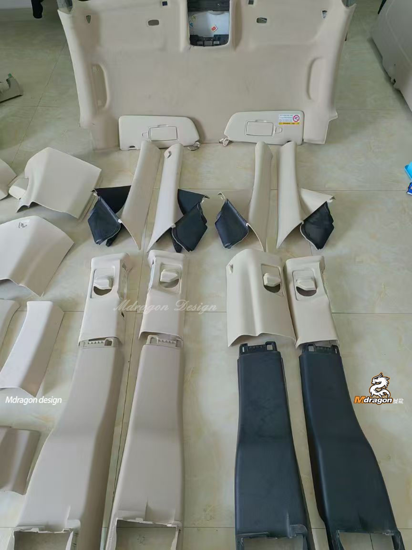 Mdragon Original ABCD Pillars for Vito